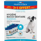 Friandises Hygiène bucco-dentaire Chiot Petit chien 3 sachets +1offert